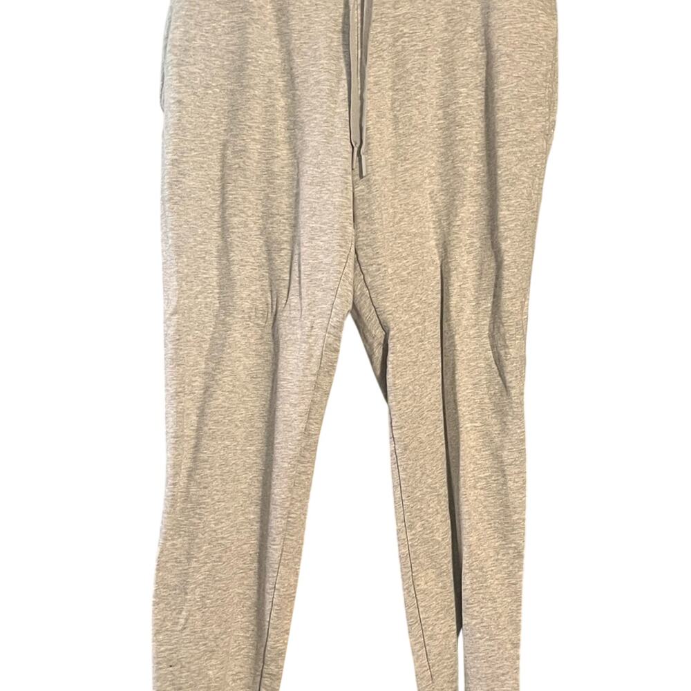 Victoria Sport Pants Grey Lg Mesh Sides With Pockets Athleisure workout womens